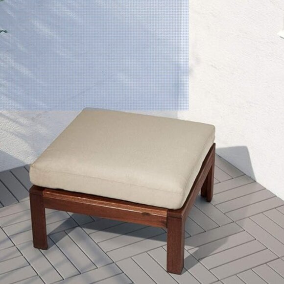 Ikea Hallo Outdoor Cushion Covers in Beige,‎ (62 X 62cm) Quantity 2, - Picture 1 of 10